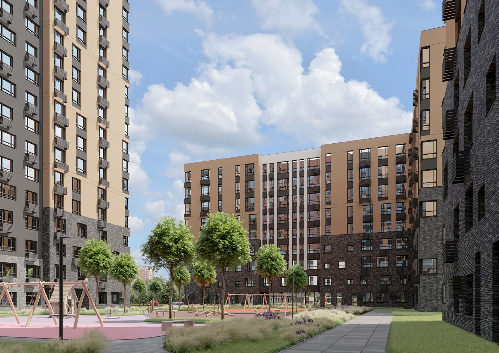 Residential complex — visualisation 2