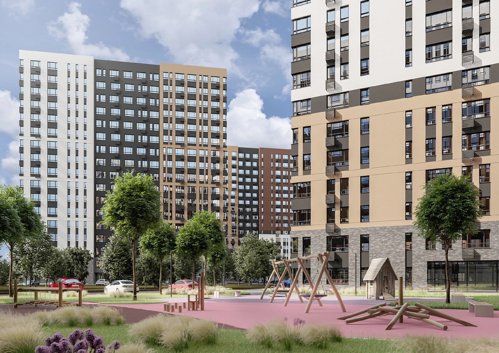 Residential complex — visualisation 3