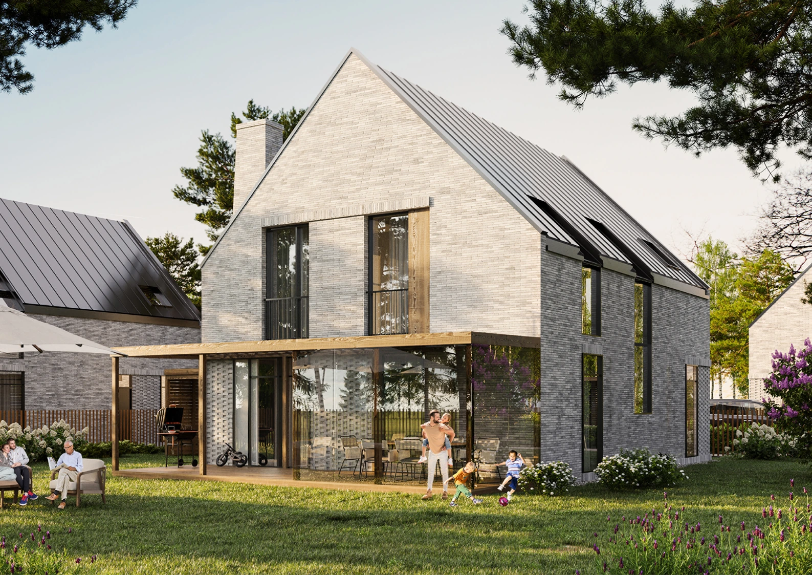 Detached housing, standard types — visualisation 3