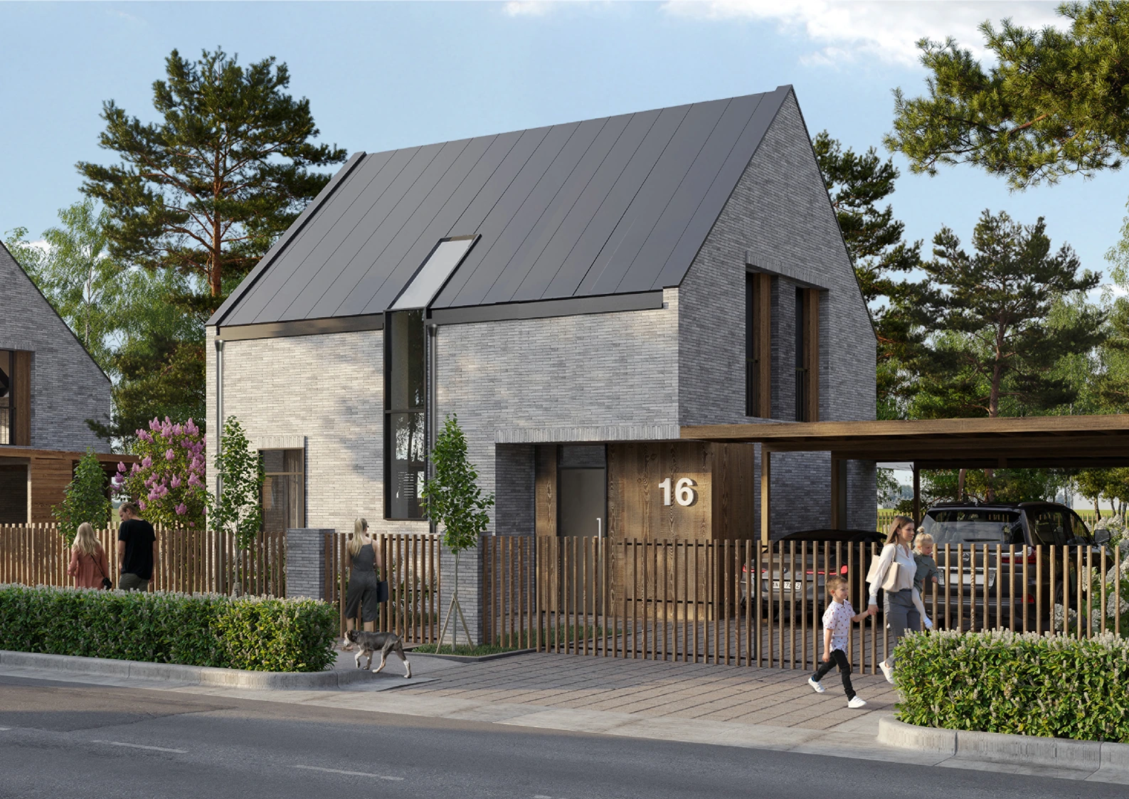 Detached housing, standard types — visualisation 4