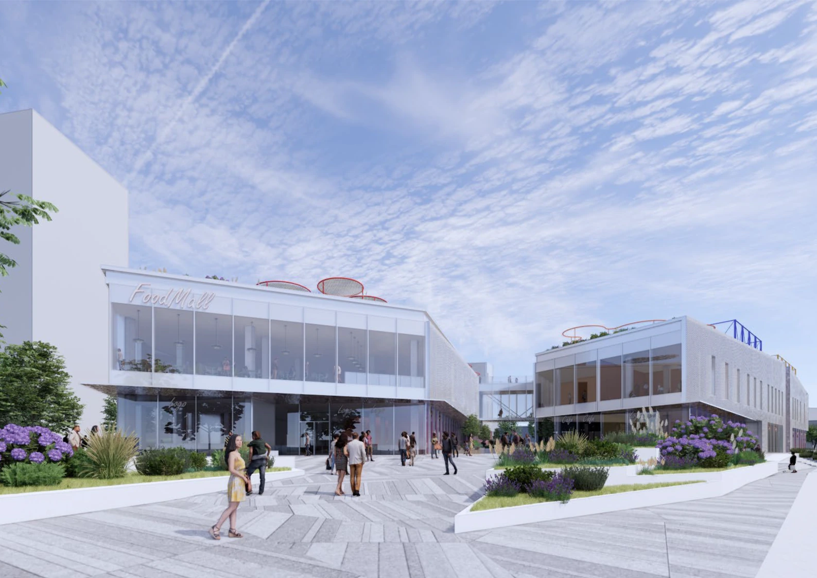 Retail and entertainment centre — visualisation 3