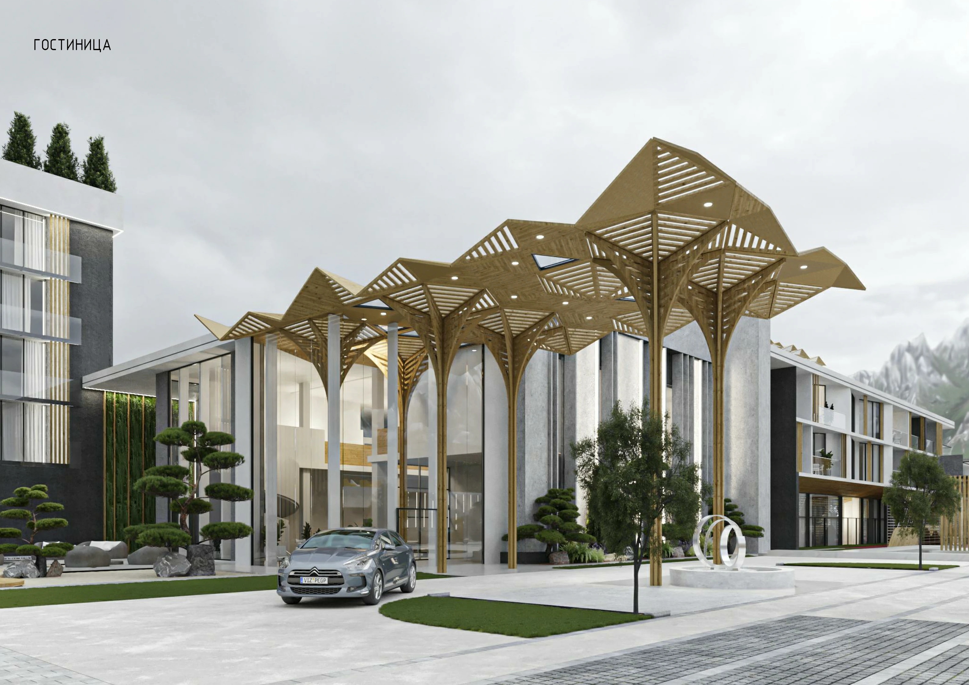 Multifunctional hotel complex — visualisation 4