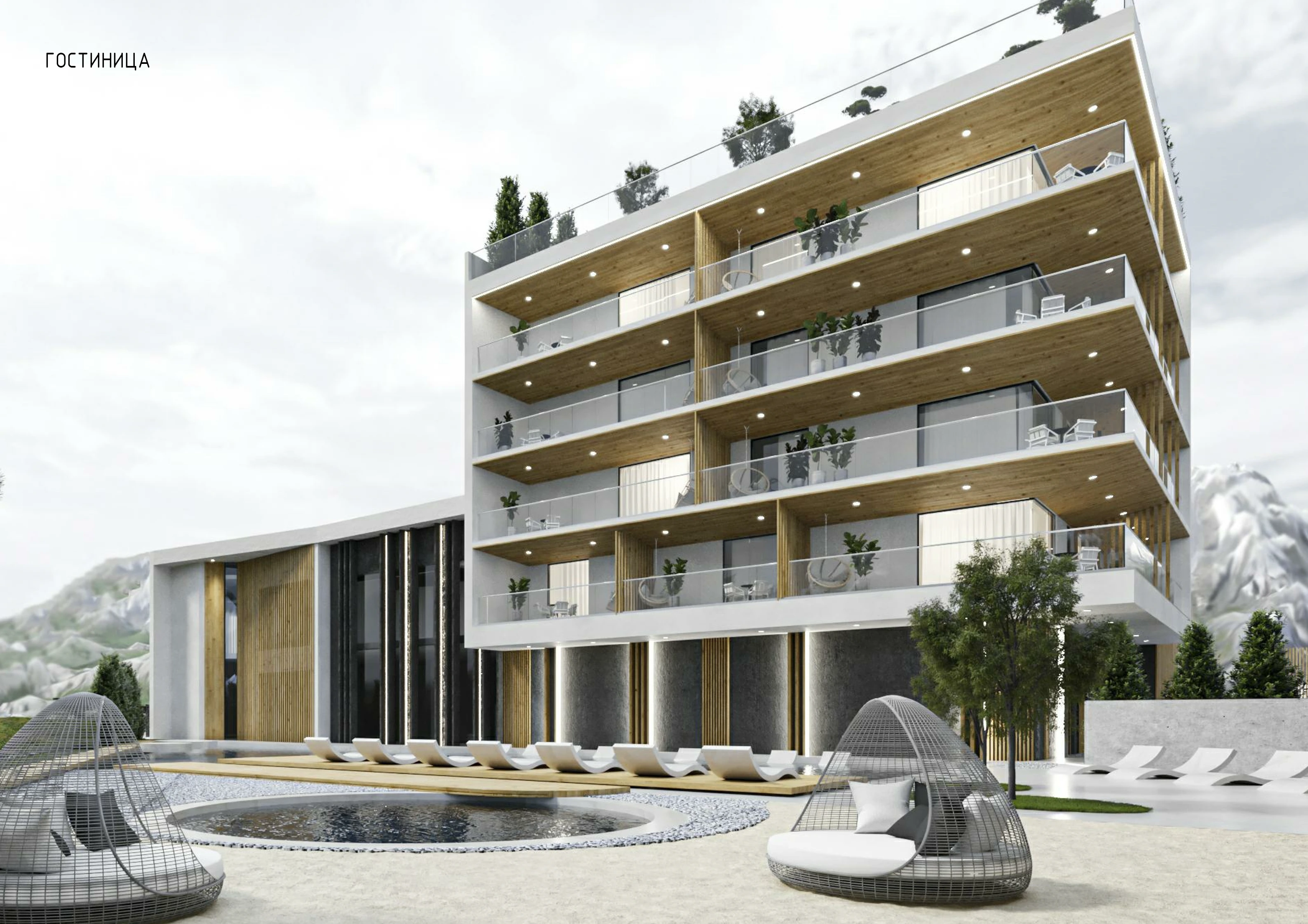 Multifunctional hotel complex — visualisation 5