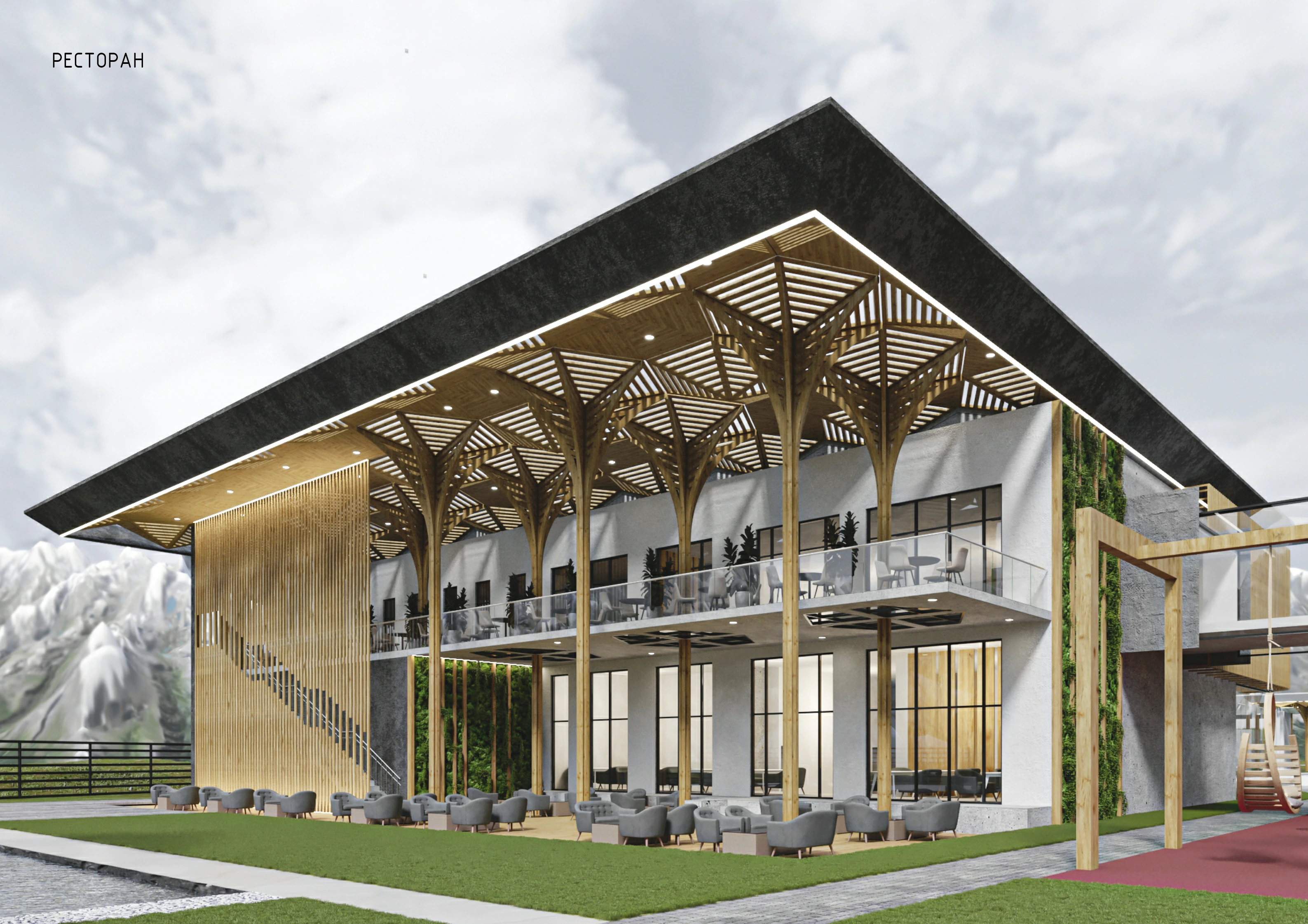 Multifunctional hotel complex — visualisation 6